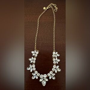 J. Crew Factory Gold and Silver Butterfly Necklace